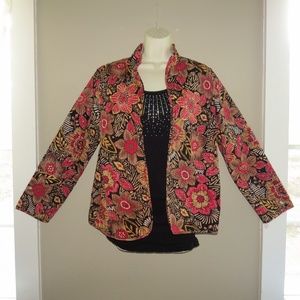 Size 8 Alfred Dunner open style jacket